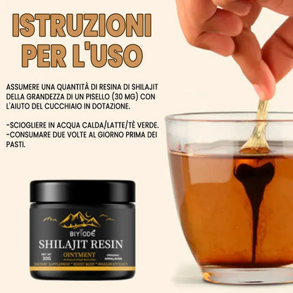 100% Shilajit puro 💎 Fuente de energía vital del Himalaya